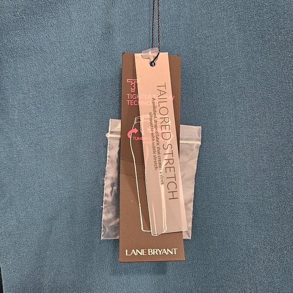 Lane Bryant-Teal-Lena-Classic Trouser-Plus Size 20 NWT - Picture 8 of 8